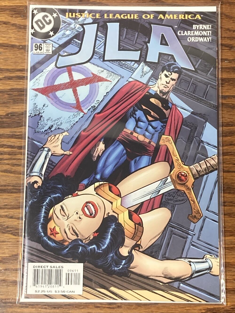 DC Comics JLA #96 The Heart of the Matter Wonder Woman Direct Edition